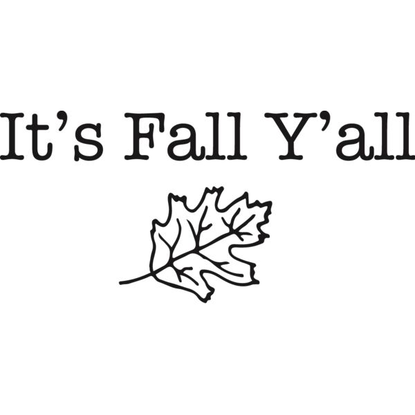 It's Fall Y'all Thumbnail